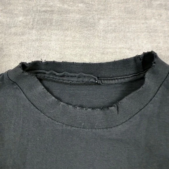 Stussy Shirt Mens Large Black Vintage 90s Old Skool Flavor Distressed Graphic - Picture 5 of 15